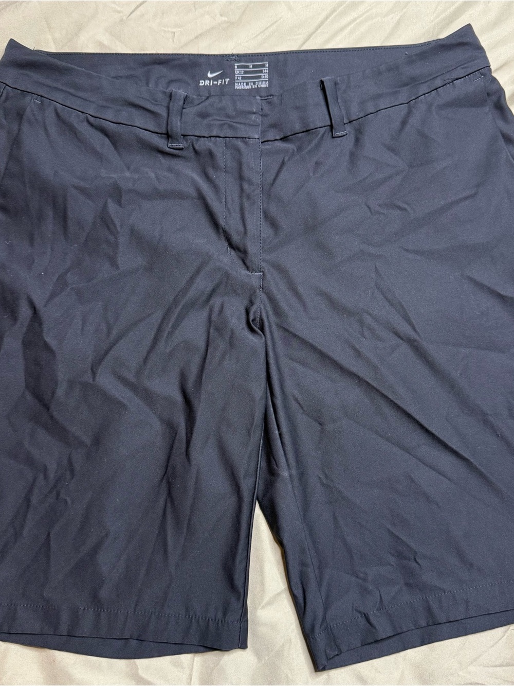 Nike Women's Black Athletic Shorts Size 8 Golf Shorts
